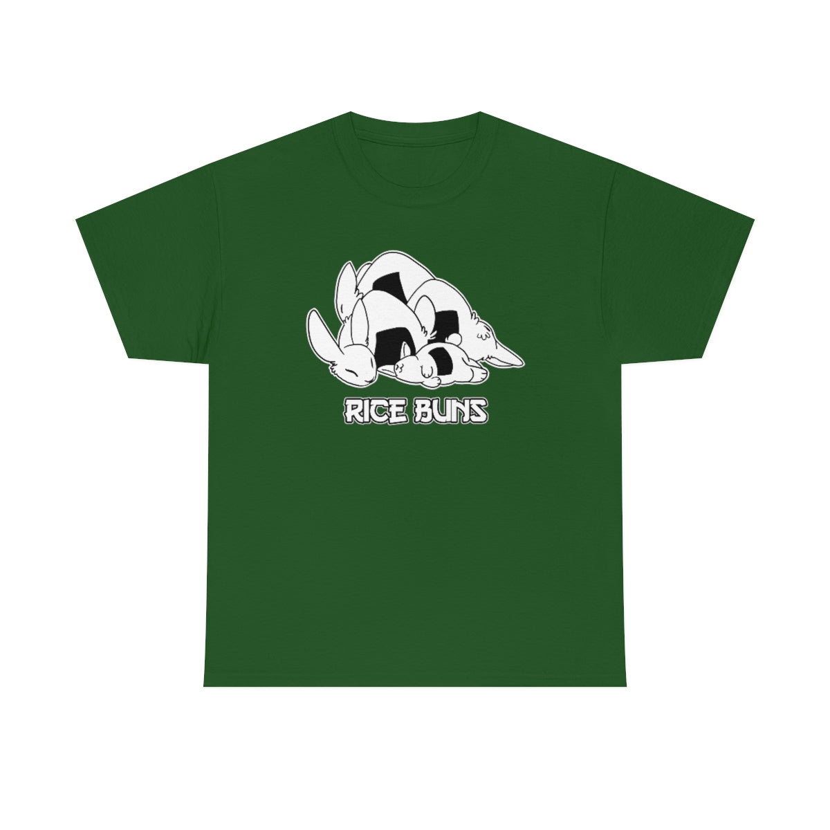 Rice Buns - T-Shirt T-Shirt Crunchy Crowe Green S 