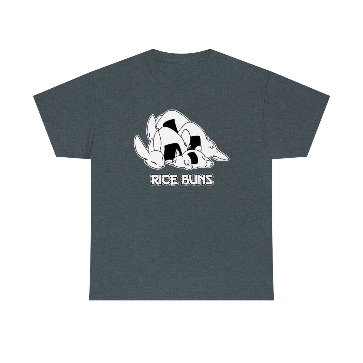 Rice Buns - T-Shirt T-Shirt Crunchy Crowe Dark Heather S 