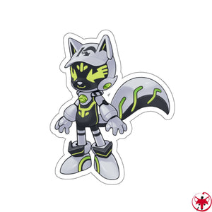 Robot Kitsune-Kyubit - Sticker Sticker Lordyan 
