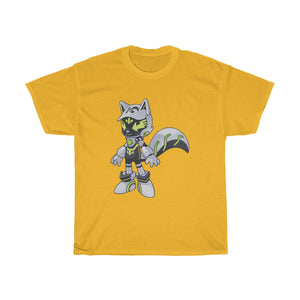 Robot Kitsune-Kyubit - T-Shirt T-Shirt Lordyan Gold S 