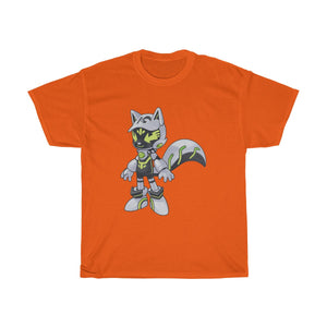 Robot Kitsune-Kyubit - T-Shirt T-Shirt Lordyan Orange S 