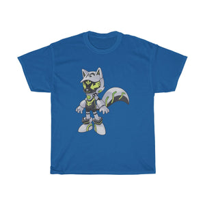 Robot Kitsune-Kyubit - T-Shirt T-Shirt Lordyan Royal Blue S 