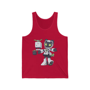 Robot Panda-Tangtang - Tank Top Tank Top Lordyan Red XS 