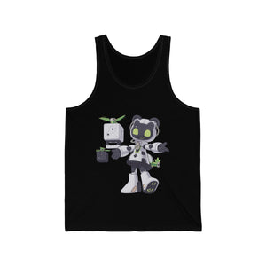 Robot Panda-Tangtang - Tank Top Tank Top Lordyan Black XS 