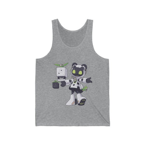 Robot Panda-Tangtang - Tank Top Tank Top Lordyan Heather XS 