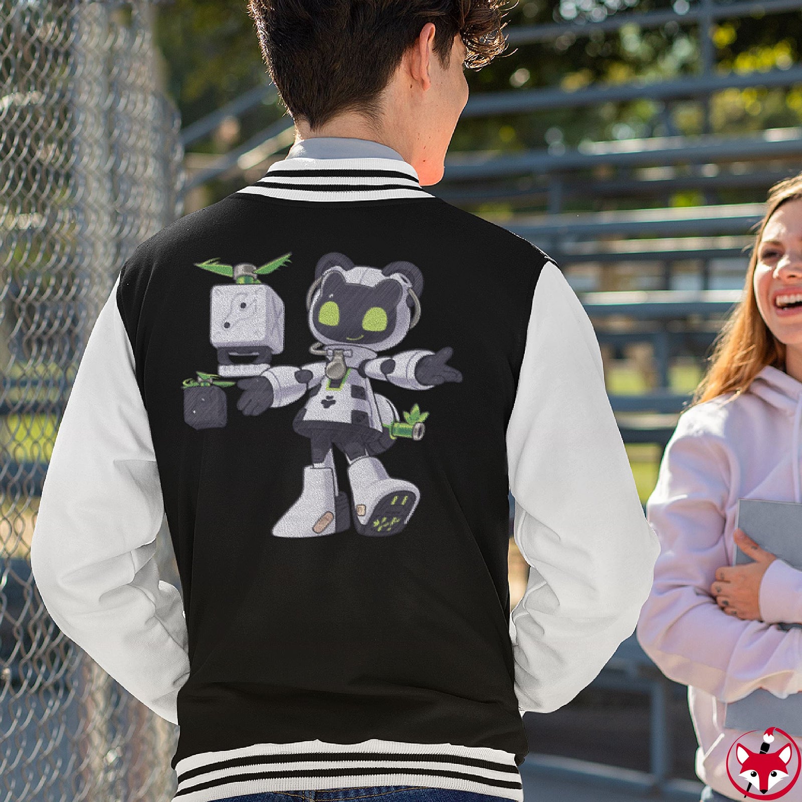 Robot Panda-Tangtang - Varsity Jacket Varsity Jacket Lordyan 