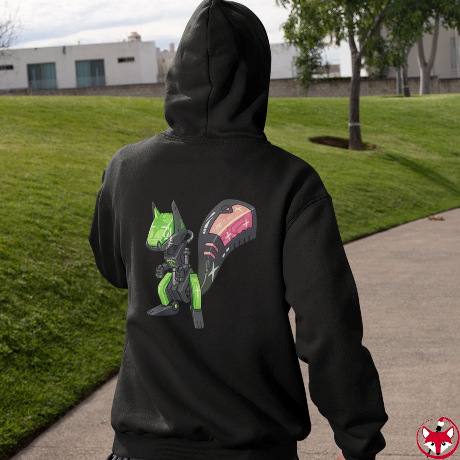 Robot Squirrel - Hoodie Hoodie Lordyan 