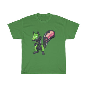 Robot Squirrel - T-Shirt T-Shirt Lordyan Green S 