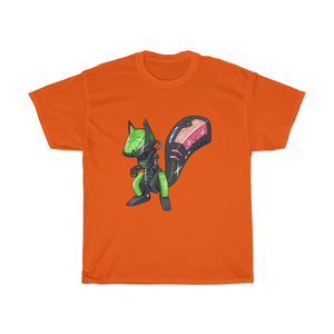 Robot Squirrel - T-Shirt T-Shirt Lordyan Orange S 