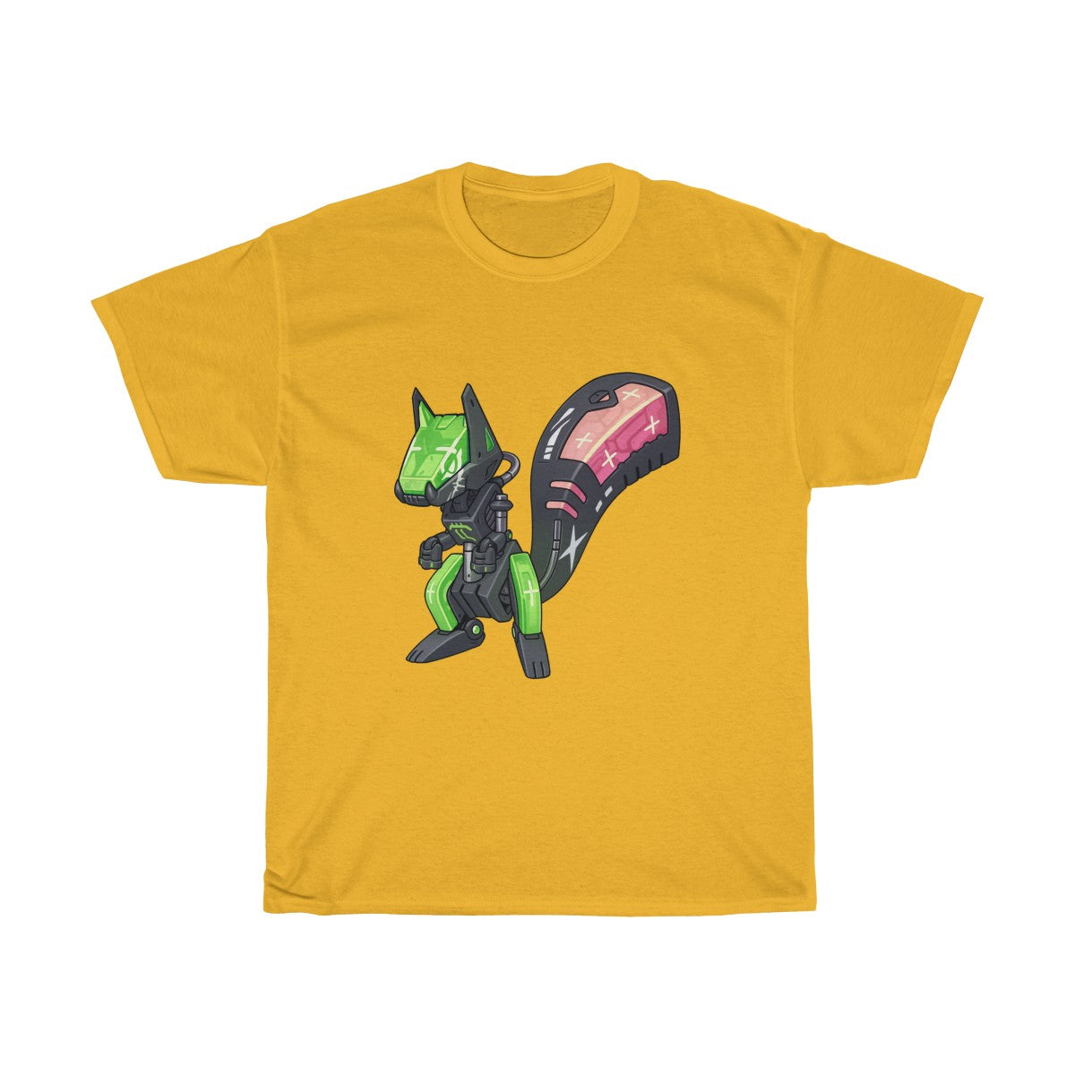 Robot Squirrel - T-Shirt T-Shirt Lordyan Gold S 