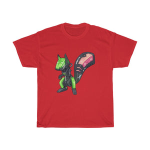Robot Squirrel - T-Shirt T-Shirt Lordyan Red S 
