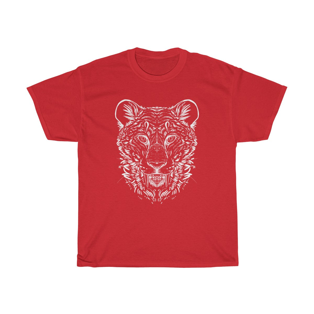 Sabertooth - T-Shirt T-Shirt Dire Creatures Red S 