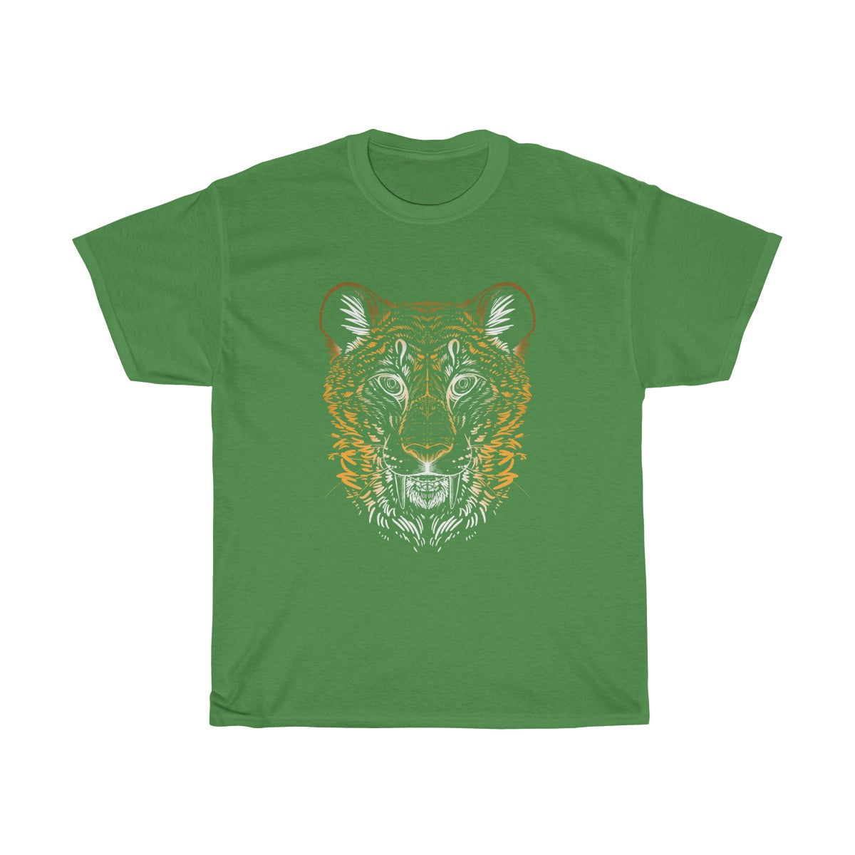 Sabertooth Colored - T-Shirt T-Shirt Dire Creatures Green S 