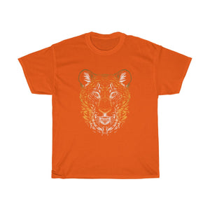 Sabertooth Colored - T-Shirt T-Shirt Dire Creatures Orange S 