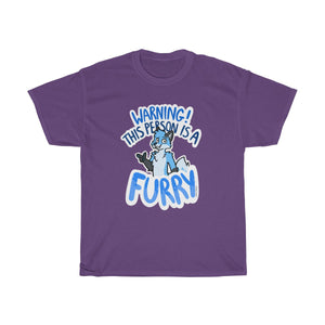 Blue Fox - T-Shirt T-Shirt Sammy The Tanuki Purple S 