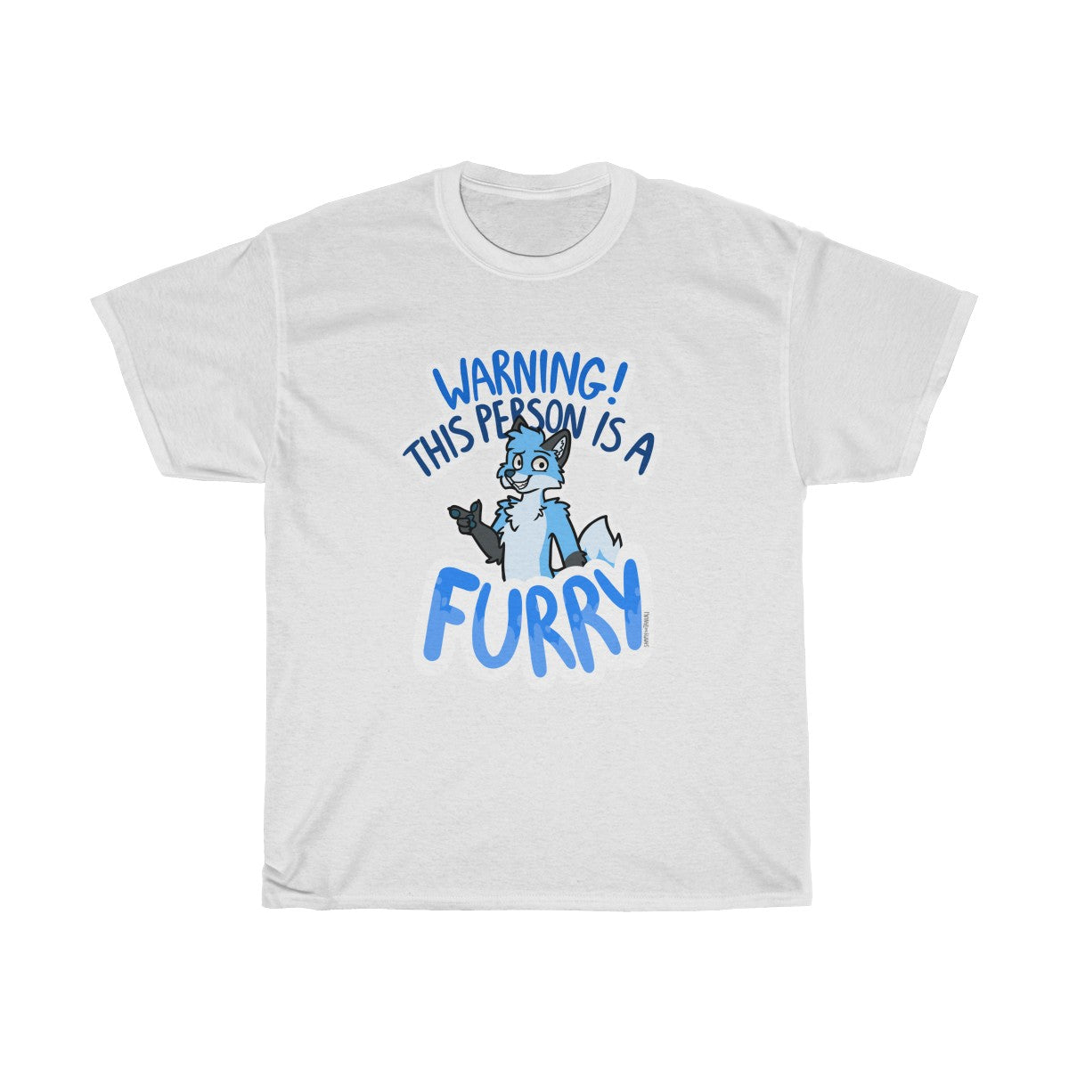 Blue Fox - T-Shirt T-Shirt Sammy The Tanuki White S 