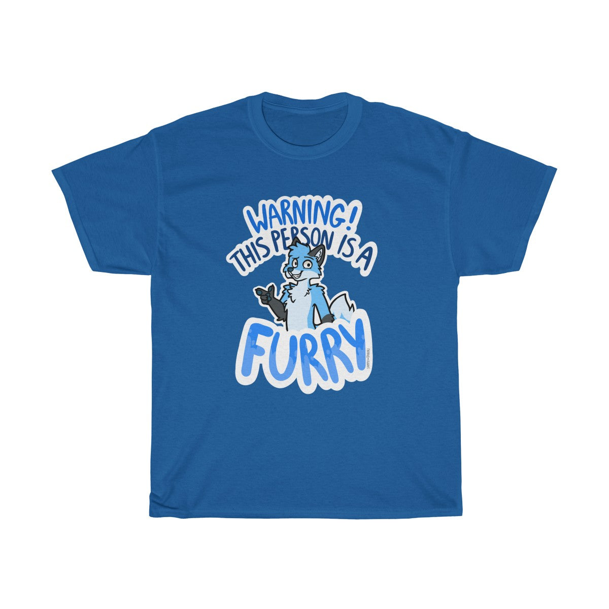 Blue Fox - T-Shirt T-Shirt Sammy The Tanuki Royal Blue S 