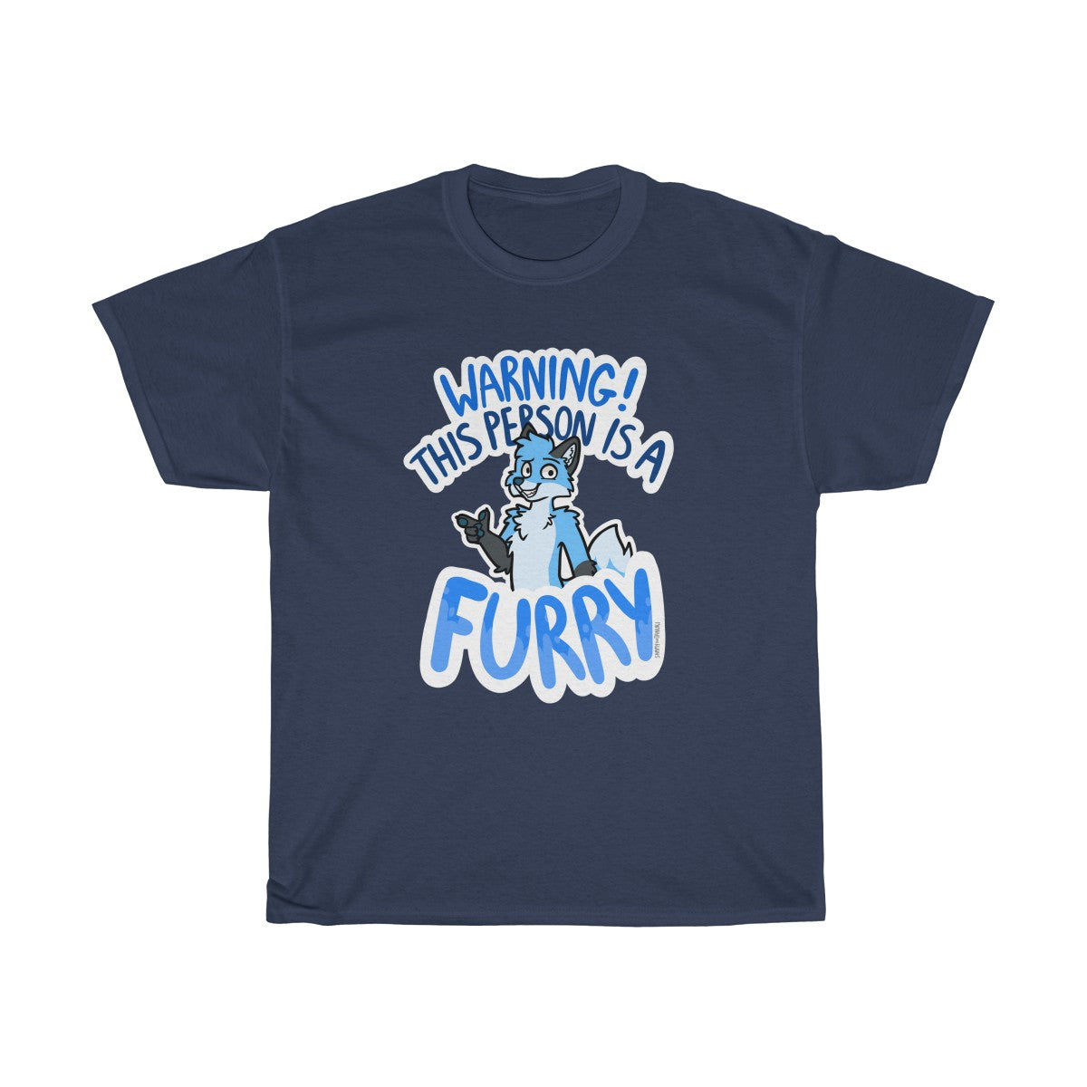 Blue Fox - T-Shirt T-Shirt Sammy The Tanuki Navy Blue S 
