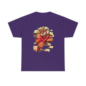 Samurai - T-Shirt T-Shirt Artworktee Purple S 