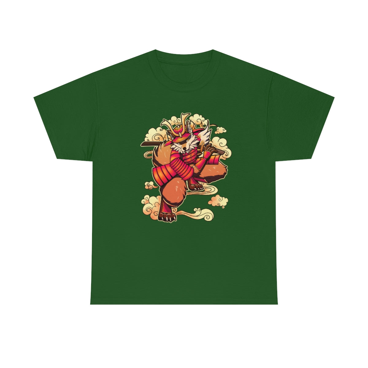Samurai - T-Shirt T-Shirt Artworktee Green S 
