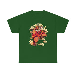Samurai - T-Shirt T-Shirt Artworktee Green S 
