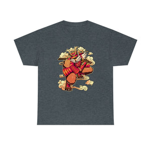 Samurai - T-Shirt T-Shirt Artworktee Dark Heather S 