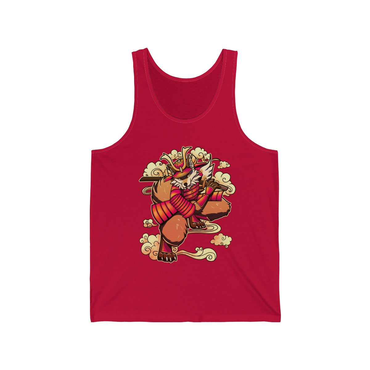 Samurai - Tank Top Tank Top Artworktee Red XS 