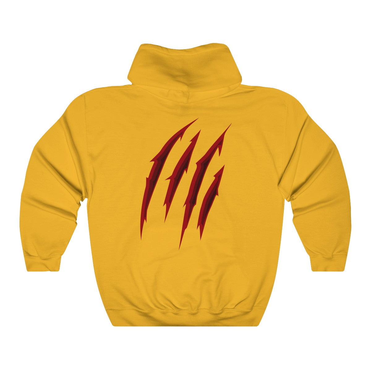 Scratch Red - Hoodie Hoodie Wexon Gold S 