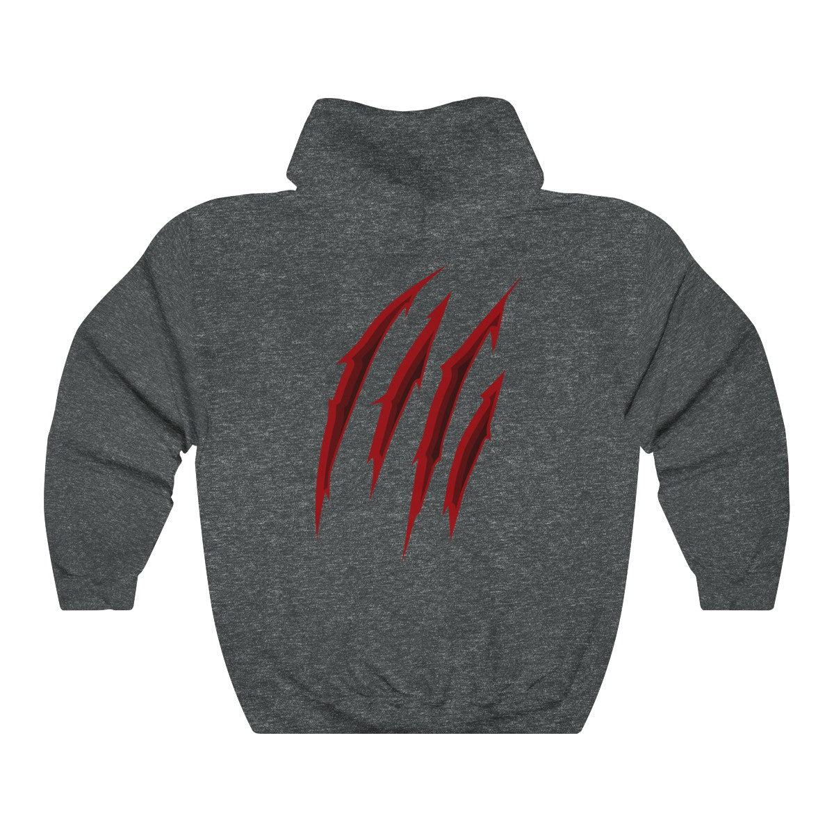 Scratch Red - Hoodie Hoodie Wexon Dark Heather S 