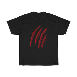 Scratch Red - T-Shirt T-Shirt Wexon Black S 
