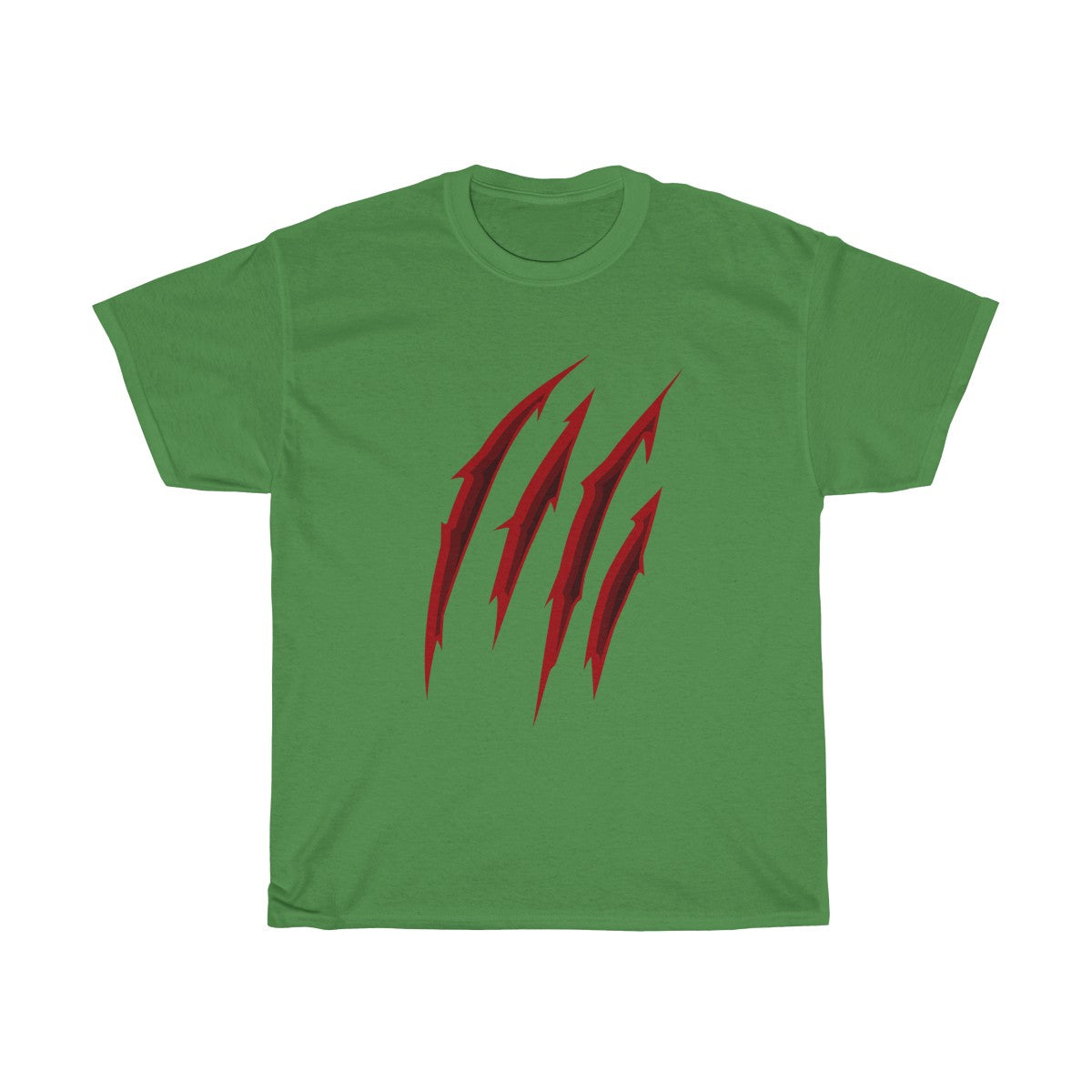 Scratch Red - T-Shirt T-Shirt Wexon Green S 
