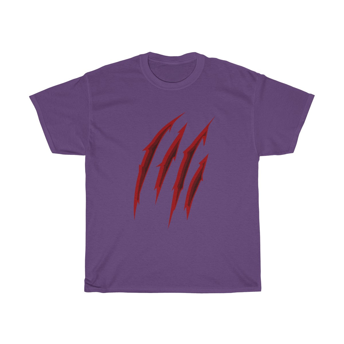 Scratch Red - T-Shirt T-Shirt Wexon Purple S 
