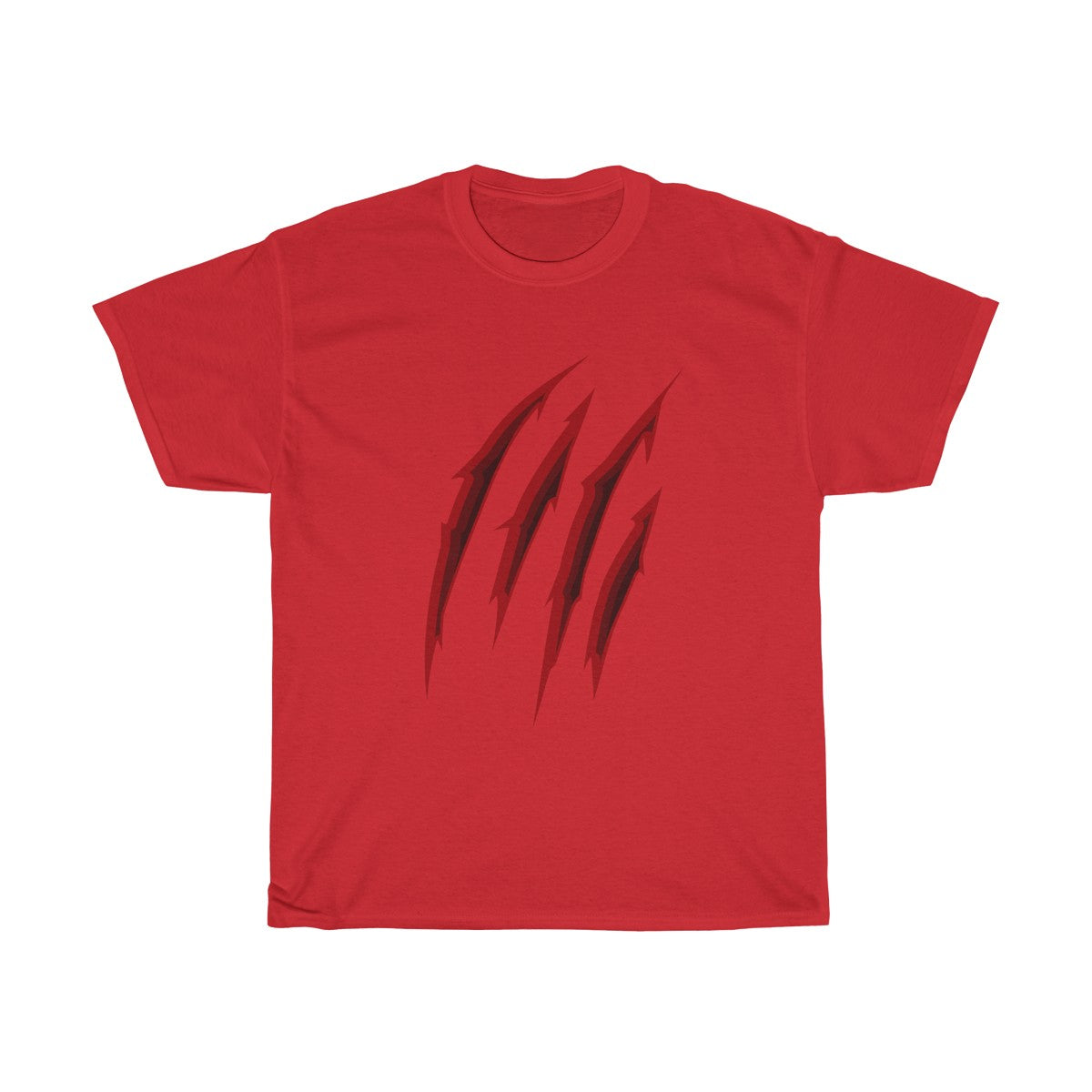 Scratch Red - T-Shirt T-Shirt Wexon Red S 