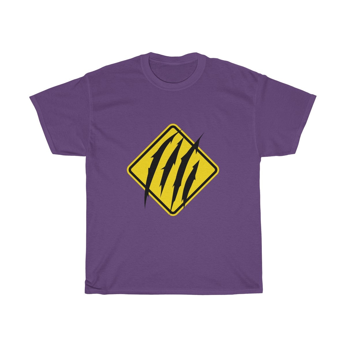 Scratch Warning - T-Shirt T-Shirt Wexon Purple S 