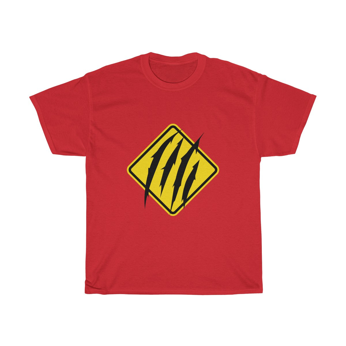 Scratch Warning - T-Shirt T-Shirt Wexon Red S 