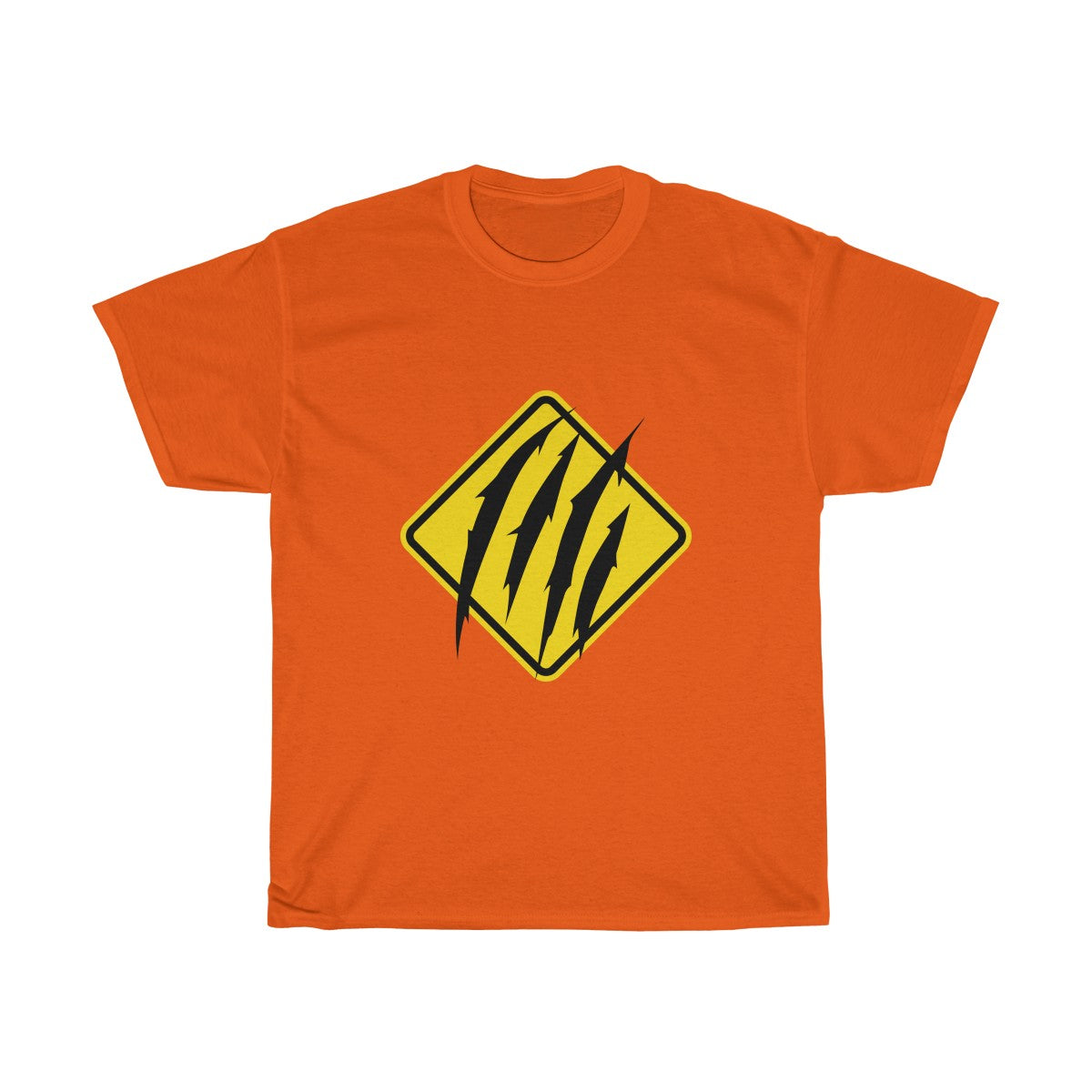 Scratch Warning - T-Shirt T-Shirt Wexon Orange S 