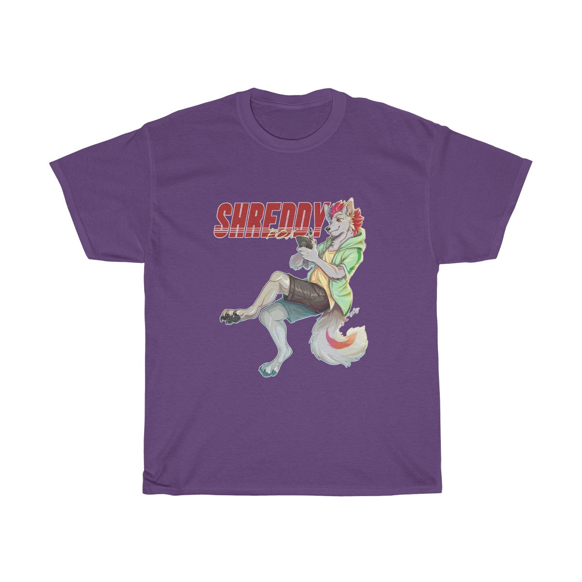 Scrolling - T-Shirt T-Shirt Shreddyfox Purple S 