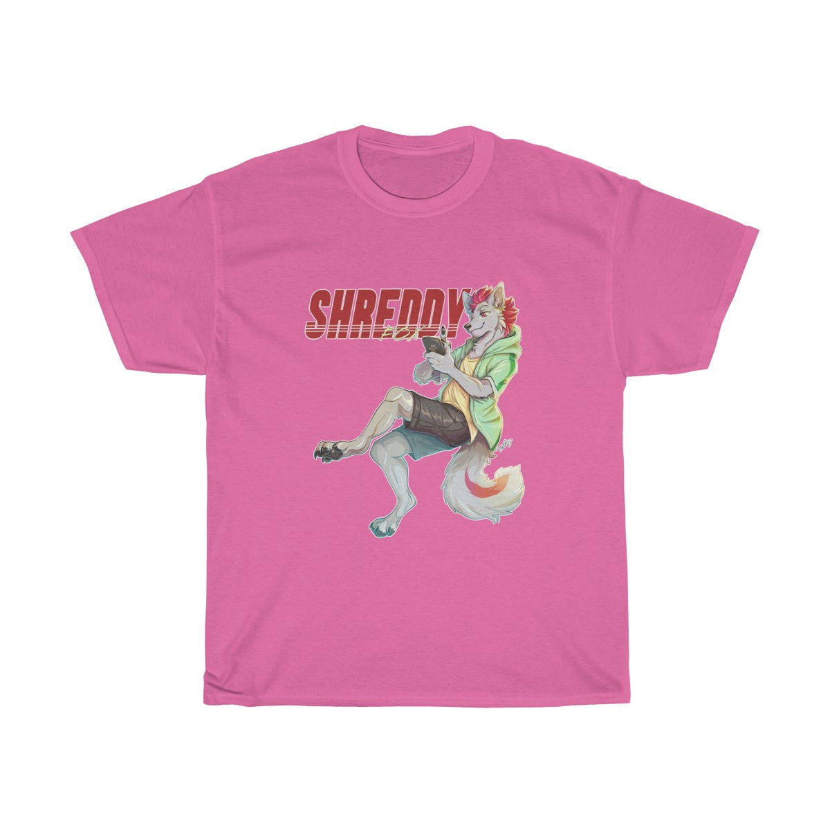 Scrolling - T-Shirt T-Shirt Shreddyfox Pink S 