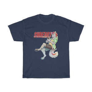 Scrolling - T-Shirt T-Shirt Shreddyfox Navy Blue S 