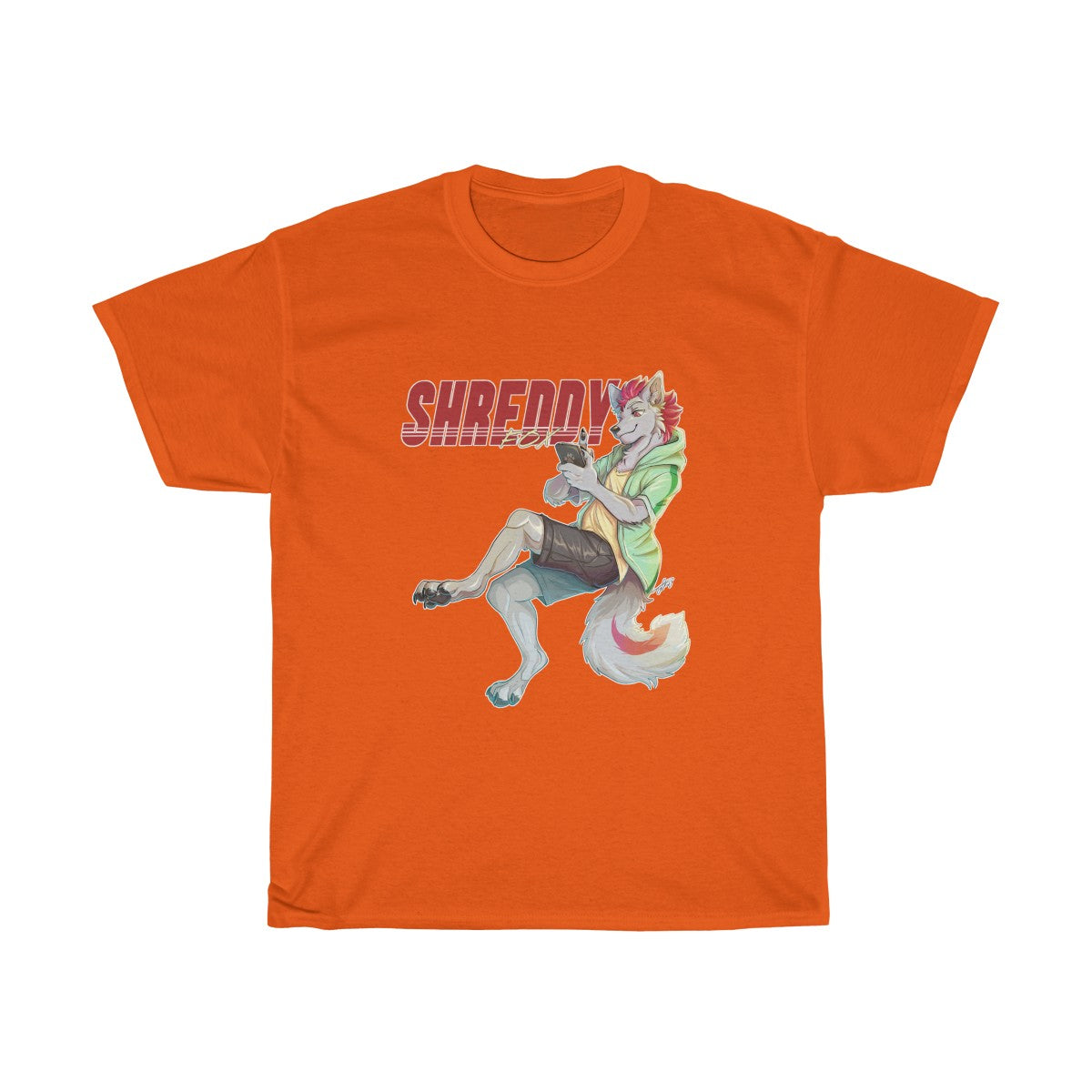 Scrolling - T-Shirt T-Shirt Shreddyfox Orange S 