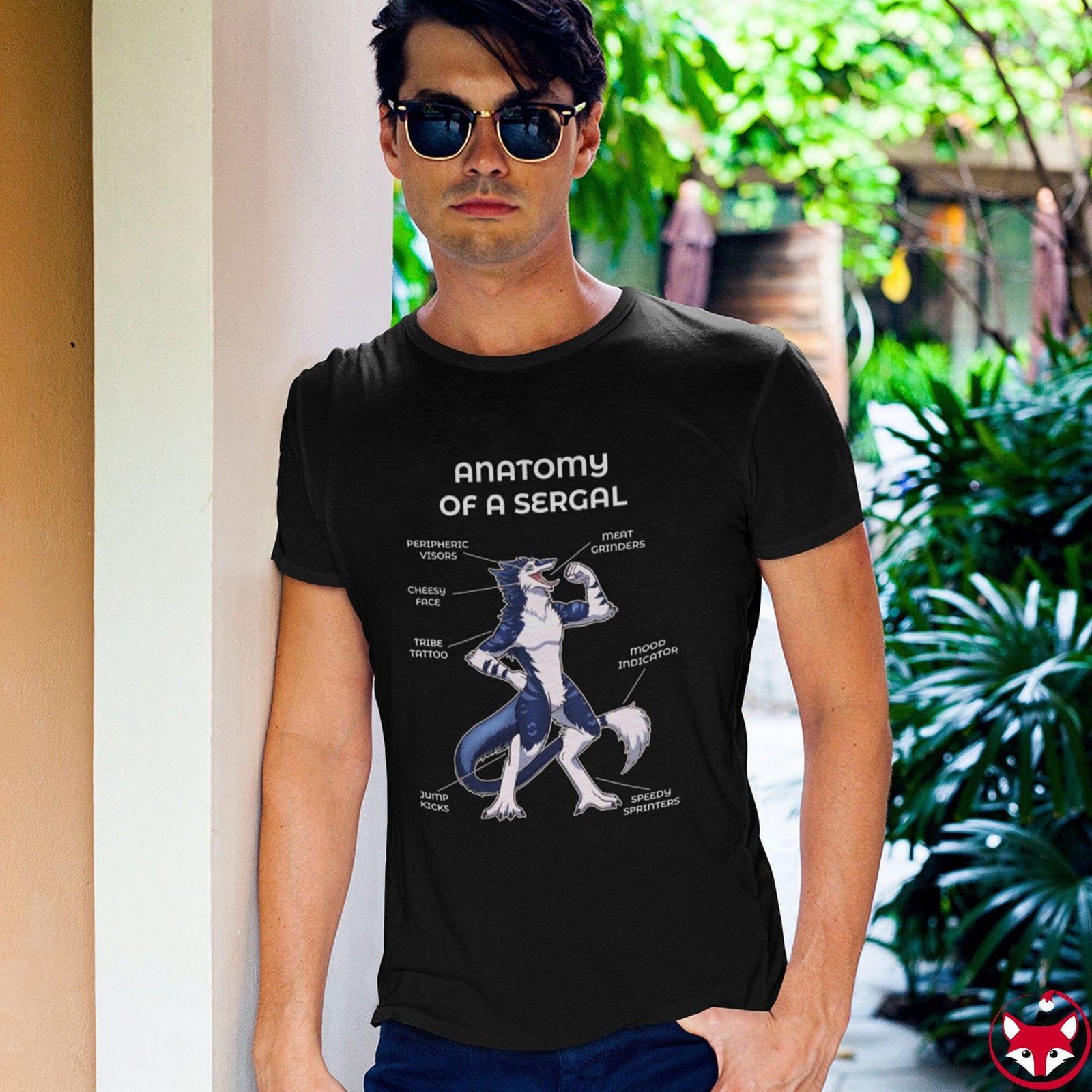 Sergal Blue - T-Shirt T-Shirt Artworktee 