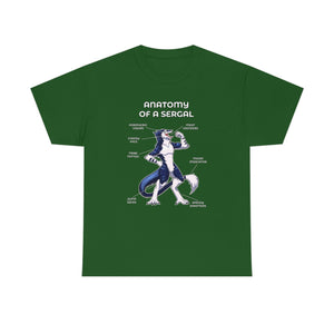Sergal Blue - T-Shirt T-Shirt Artworktee Green S 
