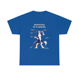 Sergal Blue - T-Shirt T-Shirt Artworktee Royal Blue S 
