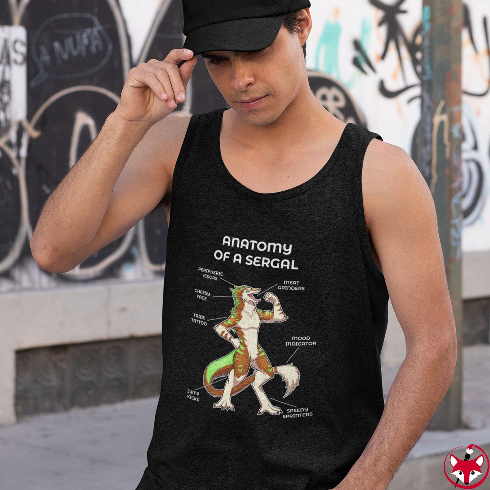 Sergal Brown - Tank Top Tank Top Artworktee 