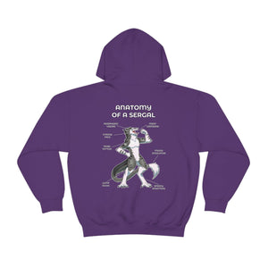 Sergal Grey - Hoodie Hoodie Artworktee Purple S 