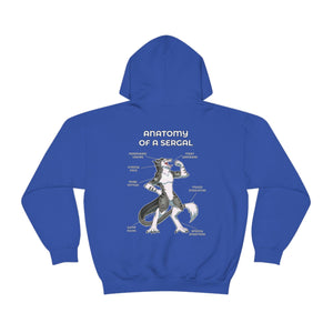 Sergal Grey - Hoodie Hoodie Artworktee Royal Blue S 