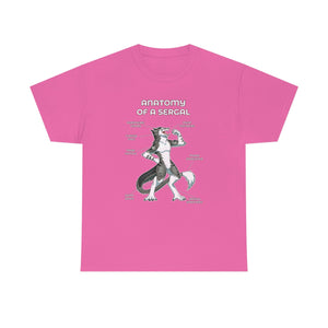 Sergal Grey - T-Shirt T-Shirt Artworktee Pink S 