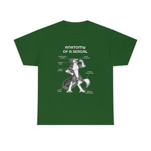 Sergal Grey - T-Shirt T-Shirt Artworktee Green S 