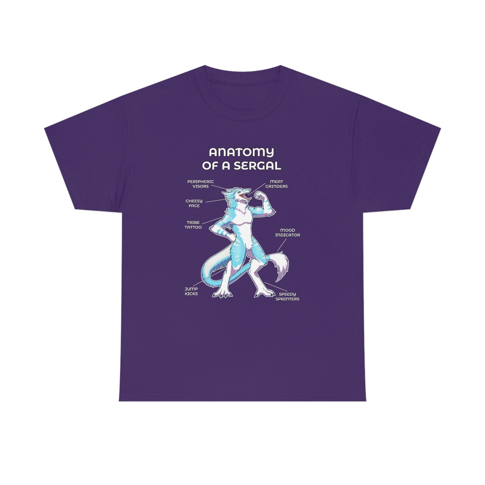 Sergal Ice - T-Shirt T-Shirt Artworktee Purple S 