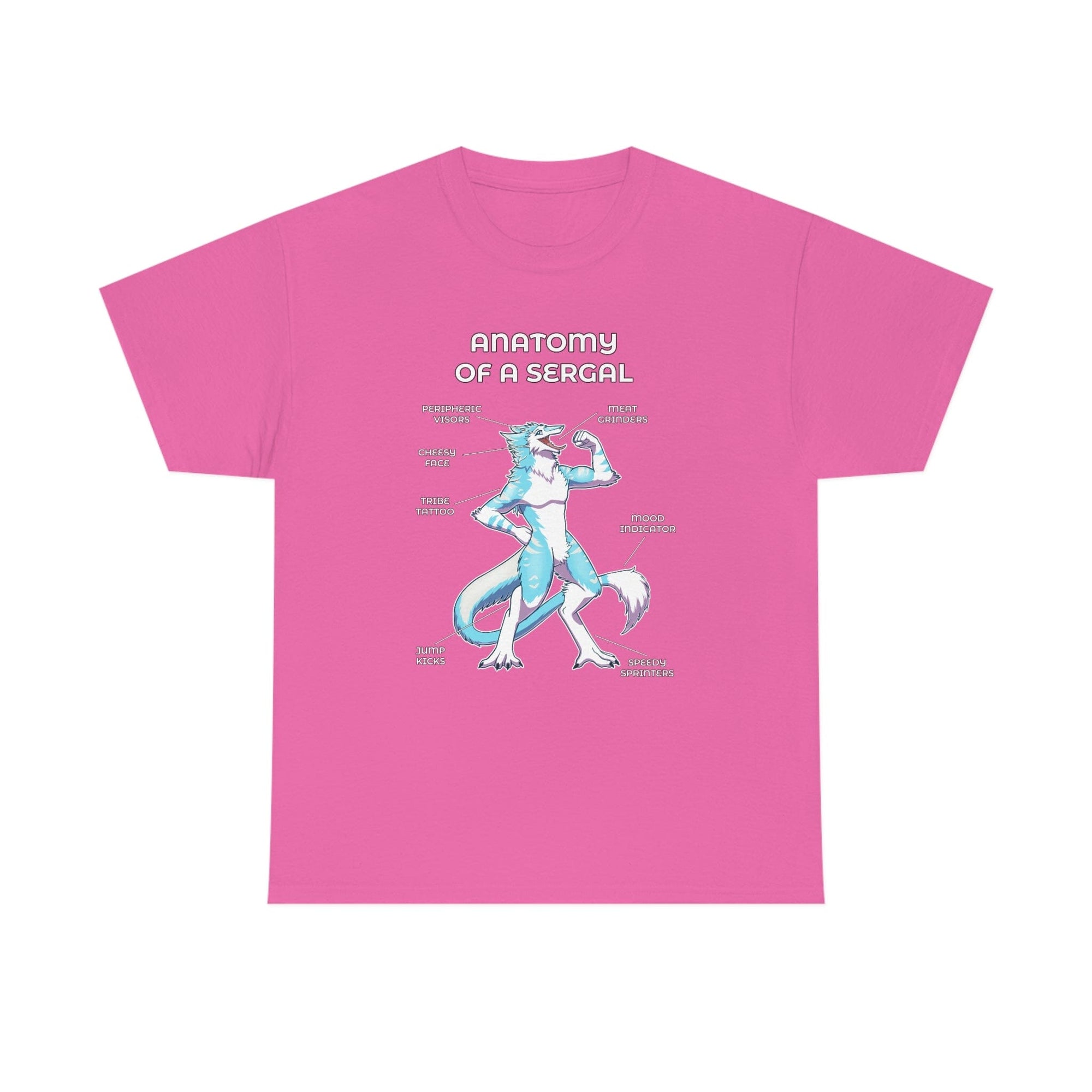 Sergal Ice - T-Shirt T-Shirt Artworktee Pink S 